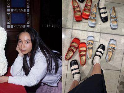 说・流行／Y2K女孩必知华裔设计师Sandy Liang　打造最优雅可爱的玛莉珍鞋