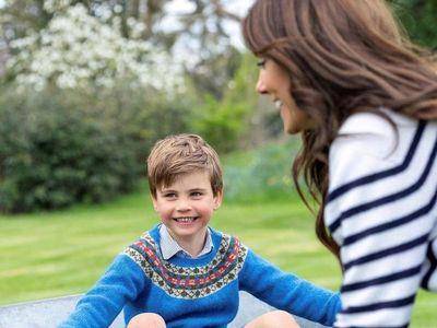 英王室“小淘气”坐枯叶让凯特王妃推着走　5岁生日毛衣被秒杀