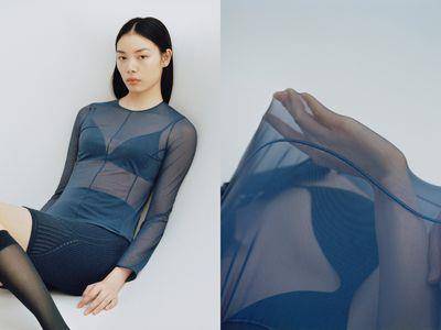 UNIQLO透视上衣、法式内衣比之前更辣！最新Mame联名加入绝美海洋蓝