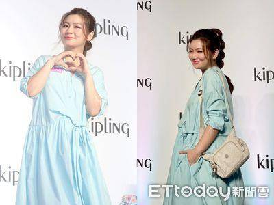 Selina挺5个月孕肚亮相Kipling　透露胎教音乐听的是“S.H.E全集”！