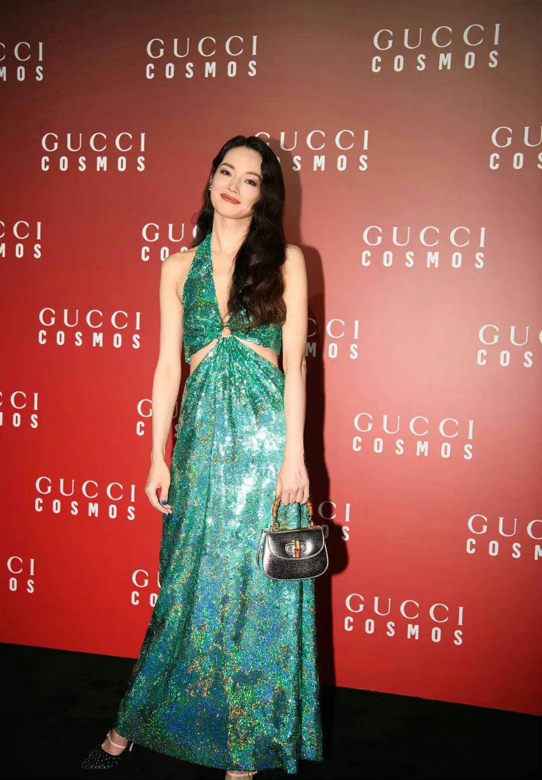 舒淇47岁状态美成“绿色美人鱼”！比Ya合影张震、揪肖战自拍太可爱 时尚穿搭 图3张