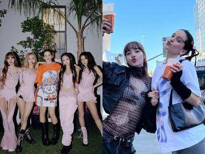 BLACKPINK新好友身份曝光！Lisa与她约会笑开怀　魔鬼身材必须关注！