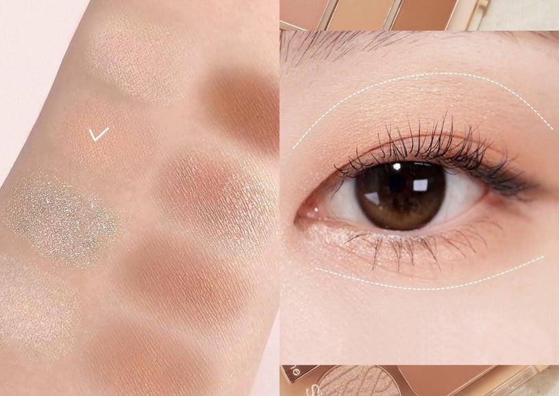 单眼皮、内双肿泡眼必学　“眼尾三角区＋卧蚕画法”放大双眼立刻有感 最新资讯 图2张