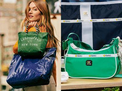 LeSportsac掰了印花变超极简！“全新面料”纯色托特、保龄球包一次看