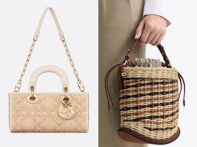 夏日就要拎着草编包　CELINE这咖真可爱、Delvaux Pin变身田园风竹篮