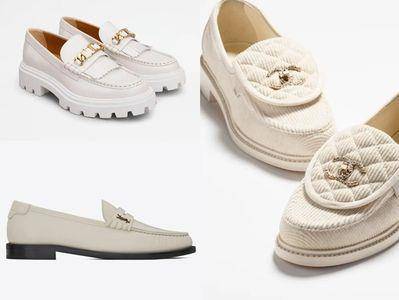 穿上“白色乐福鞋”集优雅于一身　CHANEL随性又温柔、Tod’s魅力满点