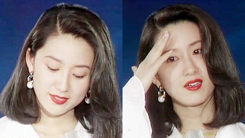 金喜爱旧照清纯美爆发！冻龄保养公开　年过50依旧有澎润少女肌 最新资讯 图2张