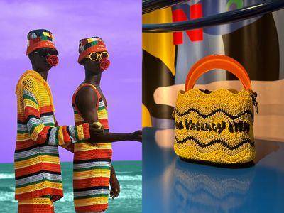 MARNI携手潮牌打造最吸睛海滩系列　彩色针织服、草编包巨可爱