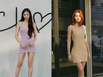 “人间CK”Jennie穿丁香紫迷你裙身材无死角！泰国神颜同场比美