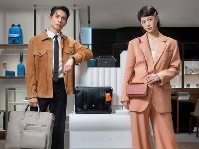 《模仿犯》电视台同事秀万宝龙新包　姚淳耀爱双肩包装便当　