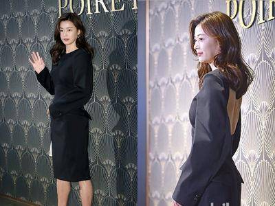 全智贤最新神颜状态重回“千颂伊”！　穿BV黑裙转身晒美背超有气势