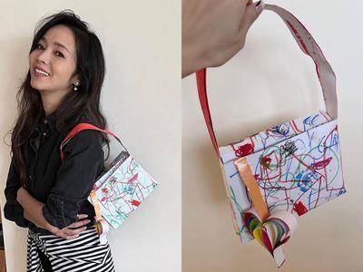 侯佩岑儿子们送“订制包包”当礼物！　独一无二比爱马仕还“无价”