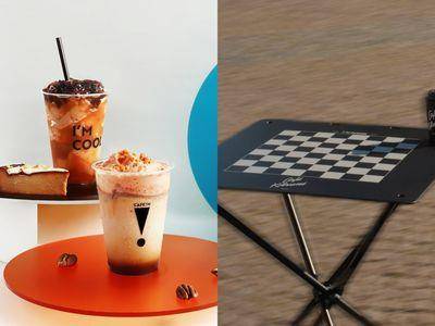 CAFE!N新联名泰奶吐司、胡桃拿铁必打卡!小狐狸新推“露营咖啡桌组”