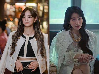 日韩剧“财阀千金”穿搭范本　小香风套装经典不败、浅色搭配最高级