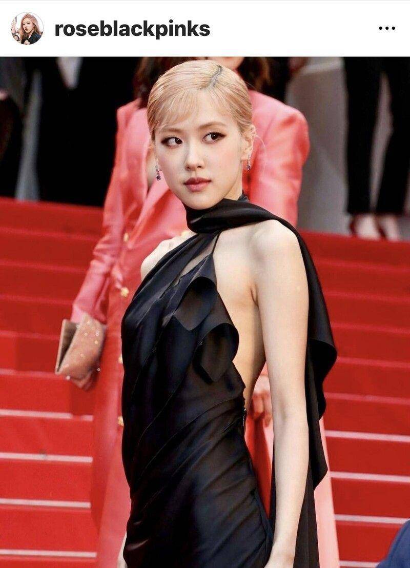 2023坎城影展红毯造型！Rosé、Jennie首登场　娜塔莉波曼星空裙超美 名人名流 图7张