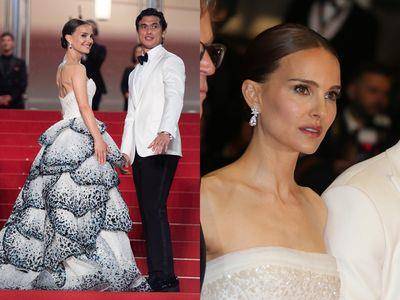 娜塔莉波曼“花瓣裙”复刻自74年前古董　携茱莉安摩尔齐惊艳坎城红毯