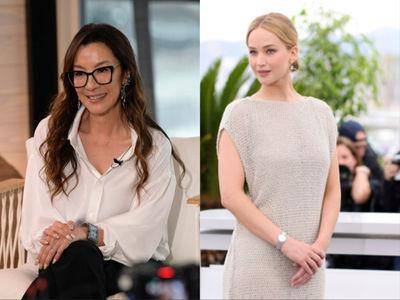 风・Luxury／杨紫琼超薄表上手帅气有型　男星更敢秀满钻珠宝表