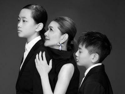 张清芳2个帅儿子曝光！　母子联手Cindy Chao做慈善助病童