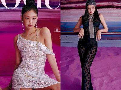 “人间香奈儿”Jennie穿工坊系列超有野性美！　透视蕾丝裙晒完美比例