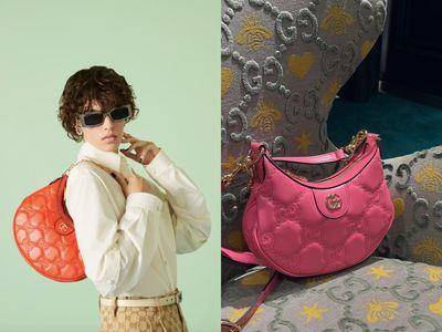 包・开箱／GUCCI GG MATELASSÉ新“水饺包”Q翻！注入亮丽夏日新色