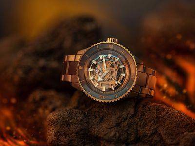 雷达表热卖款闪煤灰色金属光泽　镂空面盘没限量了