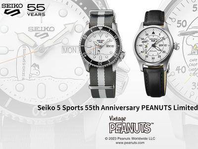 史努比跃上Seiko冲浪、开飞机　卡哇伊表限量开抢