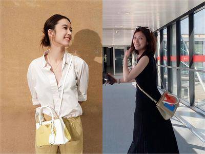 贾静雯为24万PRADA方包变“疯女子”！陈庭妮也爱Galleria全新撞色款