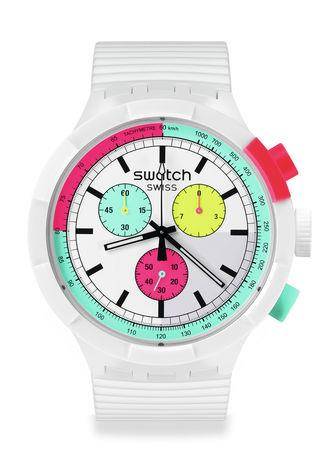 Swatch霓虹表赶上《芭比》热潮　功能具装饰效果想低调也难 最新资讯 图2张