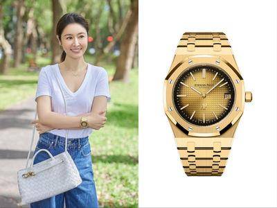 林心如出门走走行头超狂　235万AP金表、13万编织包抢镜