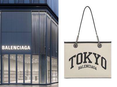 银座必逛点！Balenciaga“工业风限时店”Tokyo托特包超有在地味