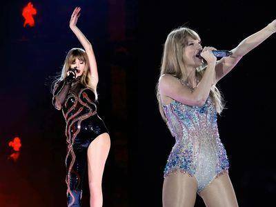 泰勒丝演唱会最宠粉！水钻洋装、闪亮连体衣　华丽造型都藏专辑巧思