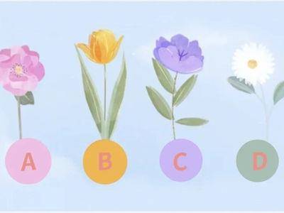 超准！猜蝴蝶会停在“哪一朵花”，秒测你的理想恋爱模式