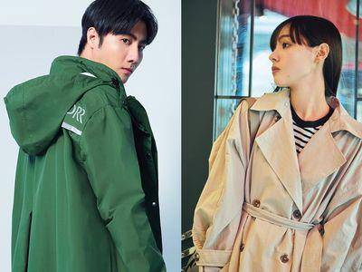 5款雨衣让梅雨季出门照样有型　长版＋斜开超帅气、晴天也能穿CP值高