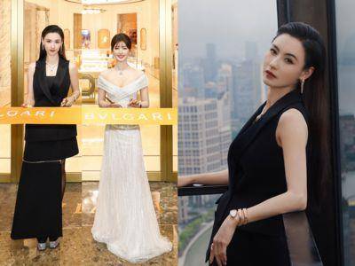 神颜对决！张柏芝大赵露思近20岁　同框没输御姐气场狂开