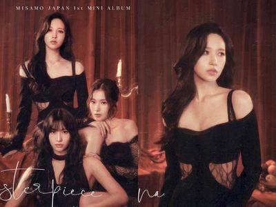 TWICE日本小分队神颜宣传照曝光！换透视蕾丝礼服成熟女人味破表