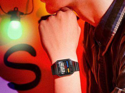 CASIO《怪奇物语》联手推潮表 诡异触手爬上表