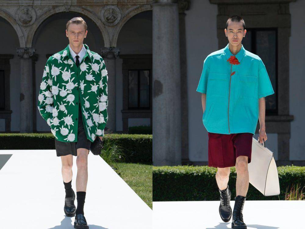 Seventeen净汉完美诠释Saint Laurent春夏男装！杨洋红衣上身帅看Valentino 时尚穿搭 图8张