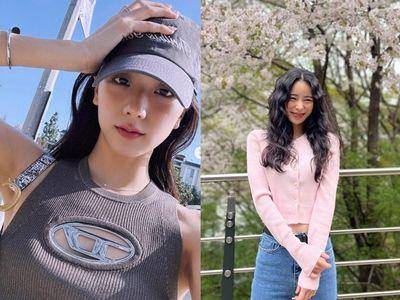 夏日大热单品这样搭！林智妍短版针织衫超显瘦、Jisoo削肩背心可甜可酷