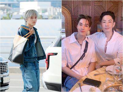 巴黎看秀花絮／NCT泰容打赤膊自拍　泰国F4 Nani、吴建豪两代“美作”同框