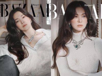 41岁宋慧乔又让网友美哭！祖母绿、蓝宝石上身　满满法式松弛感好仙