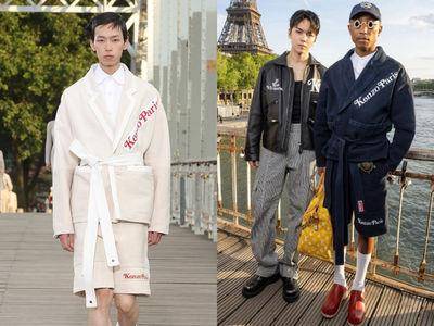 巴黎男装周 ／Vernon合体菲董！KENZO把柔道服、青海波变潮“掀巴黎东京风”