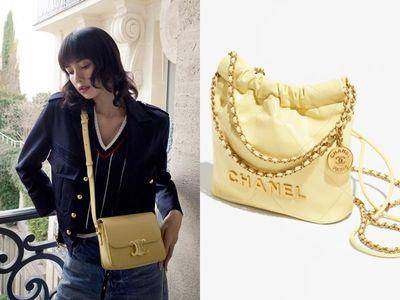 8款夏日必备的“柠檬黄精品包”　Lisa同款可甜可帅、容量不废