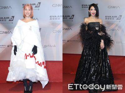 金曲时尚／个人意见评红毯：王若琳裹卫生棉登场、戴佩妮当歌德版大鸟姊姊