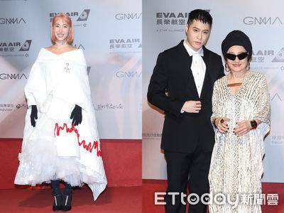 金曲时尚／黑白配最耐看！周汤豪、比莉最佳组合、王若琳黑色画龙点睛