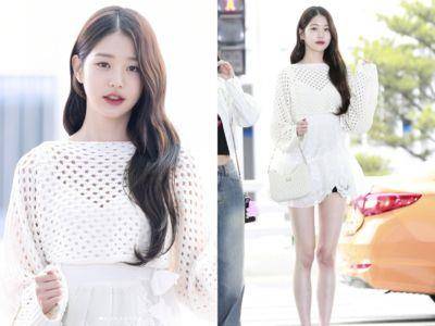 挑战机场最辣！张员瑛大露173cm长腿太狂　脚踩3万拖鞋隔空尬Jisoo