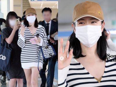 太闪了！孙艺真回国穿搭隐藏小巧思　隔空想念玄彬网友要瞎了