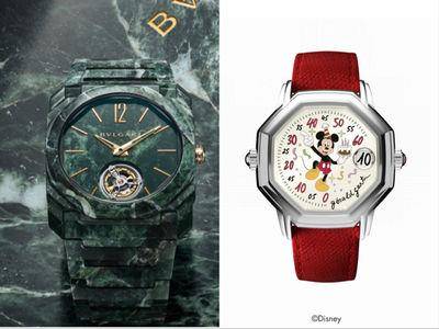 风・Luxury／千万元米奇表藏三问工艺　宝格丽大理石造陀飞轮表　