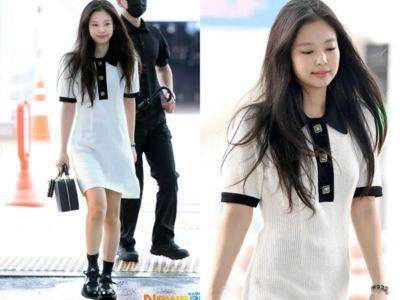 Jennie穿POLO连身洋装好青春！20万手表藏匿小富婆身份