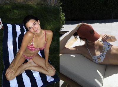 跟着超模Kendall Jenner选比基尼　甜美风、性感风超级生火不撞款