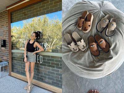 孙芸芸爱马仕鞋包色　逾12万拖鞋全是大地色系